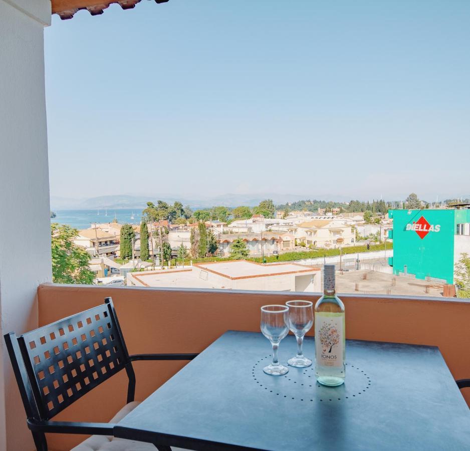 Villa Rosa Apartments Gouvia Dış mekan fotoğraf